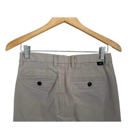 TED BAKER London Chinos Pants Cotton Blend Pants in Light Gray/Beige Size 28R - Picture 8 of 11
